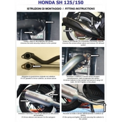 Arrow ARROW HONDA SH 125 - 150 HOMOLOGATED EURO 4 COLLECTOR | 53061KZ | arr_53061KZ | euronetbike-net