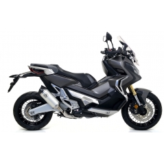 Arrow ARROW HONDA X-ADV HOMOLOGATED ALUMINIUM RACE TECH SILENCER WITH WELDED LINK PIPE AND CARBON END CAP | 71864AKC | arr_71864AKC | euronetbike-net
