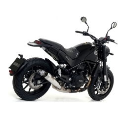 Arrow ARROW BENELLI LEONCINO 500 '17/18 HOMOLOGATED PRO-RACE NICHROM SILENCER FOR ORIGINAL AND ARROW COLLECTORS | 71879PRI | arr_71879PRI | euronetbike-net
