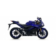 Arrow ARROW YAMAHA YZF-R3 2019 HOMOLOGATED PRO-RACE NICHROM DARK SILENCER WITH WELDED LINK PIPE FOR ORIGINAL AND ARROW COLLECTORS | 71894PRN | arr_71894PRN | euronetbike-net