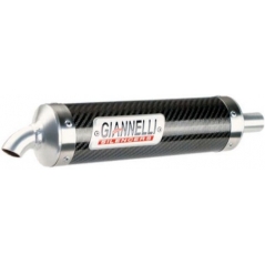 Giannelli exhaust GIANNELI ROUND CARBON FIBRE UNIVERSAL SIL. DIA.20 | 14019 | gi_14019 | euronetbike-net