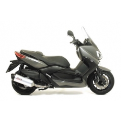 Giannelli exhaust GIANNELI YAMAHA X-MAX 400 '13 HOMOL. OVAL ALUMINI UM SILENCER WITH CARBY END CAP | 73684A2Y | gi_73684A2Y | euronetbike-net