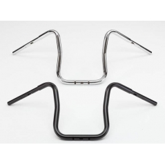 Fehling carriers & handlebars Fehling Six Bend ape hanger, high, black with 3 holes for cables inside | 7690 L SB 9 | feh_7690 | euronetbike-net