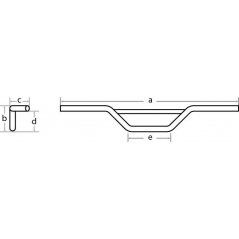 Fehling carriers & handlebars Fehling Off-Road Handlebar, black | 7894 CL 3 | feh_7894 | euronetbike-net
