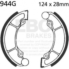 EBC brakes EBC-Brakes Motorcycle Grooved Replacement Brake Shoes to fit Front Left | ebc_944G | euronetbike-net