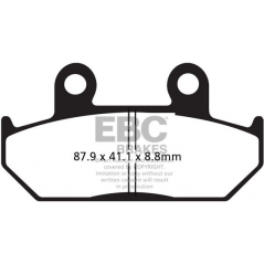 EBC brakes EBC-Brakes USA Made Double-H Series Sintered Brake Pads to fit Front Left | ebc_FA124HH | euronetbike-net