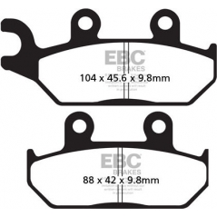EBC brakes EBC-Brakes R Series Heavy Duty Sintered Brake Pads to fit Front Left | ebc_FA172R | euronetbike-net