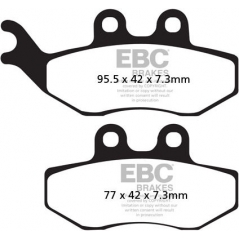 EBC brakes EBC-Brakes USA Made Double-H Series Sintered Brake Pads to fit Front Left | ebc_FA194HH | euronetbike-net