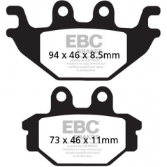 EBC brakes EBC-Brakes R Series Heavy Duty Sintered Brake Pads to fit Front Left | ebc_FA377R | euronetbike-net