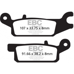 EBC brakes EBC-Brakes R Series Heavy Duty Sintered Brake Pads to fit Front Left | ebc_FA443R | euronetbike-net