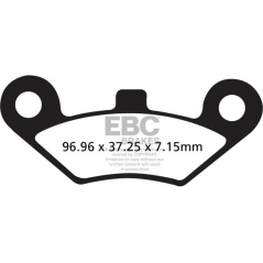 EBC brakes EBC-Brakes R Series Heavy Duty Sintered Brake Pads to fit Front Left | ebc_FA453R | euronetbike-net