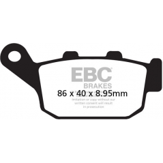 EBC brakes EBC-Brakes USA Made Double-H Series Sintered Brake Pads to fit Rear Right | ebc_FA496HH | euronetbike-net