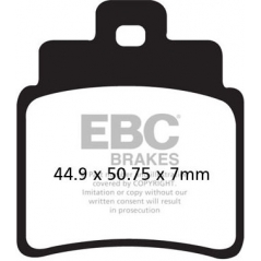 EBC brakes EBC-Brakes Carbon TT Pads for Enduro/MX Bikes to fit Rear Left | ebc_FA355-4TT | euronetbike-net
