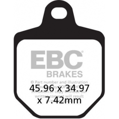 EBC brakes EBC-Brakes USA Made Double-H Series Sintered Brake Pads to fit Front Left | ebc_FA433-4HH | euronetbike-net