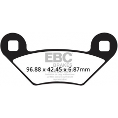 EBC brakes EBC-Brakes R Series Heavy Duty Sintered Brake Pads to fit Front Left | ebc_FA475R | euronetbike-net