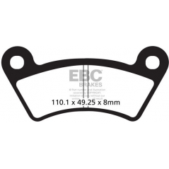 EBC brakes EBC-Brakes R Series Heavy Duty Sintered Brake Pads to fit Front Left | ebc_FA482R | euronetbike-net