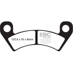 EBC brakes EBC-Brakes R Series Heavy Duty Sintered Brake Pads to fit Front Left | ebc_FA610R | euronetbike-net