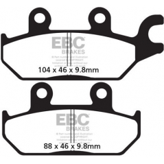 EBC brakes EBC-Brakes R Series Heavy Duty Sintered Brake Pads to fit Front Left | ebc_FA642R | euronetbike-net