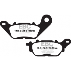 EBC brakes EBC-Brakes USA Made Double-H Series Sintered Brake Pads to fit Rear Right | ebc_FA662HH | euronetbike-net
