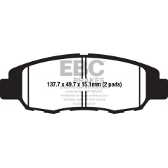 EBC brakes EBC-Brakes ï»¿Standard Organic Brake Pads to fit Rear Left | ebc_FA670 | euronetbike-net