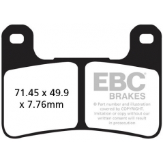 EBC brakes EBC-Brakes GPFAX Sintered Road Brake Pads to fit Front Left | ebc_GPFAX379HH | euronetbike-net