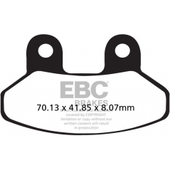 EBC brakes EBC-Brakes SFAC Carbon Series Scooter Pads to fit Front Left | ebc_SFAC306 | euronetbike-net