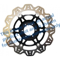 EBC brakes EBC-Brakes Vee-Series Sport Bike Disc (Black Hub) to fit Front Right | ebc_VR3006BLK | euronetbike-net