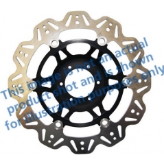 EBC brakes EBC-Brakes Vee-Series Sport Bike Disc (Black Hub) to fit Front Left | ebc_VR647BLK | euronetbike-net
