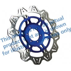 EBC brakes EBC-Brakes Vee-Series Sport Bike Disc (Blue Hub) to fit Front Left | ebc_VR843BLU | euronetbike-net