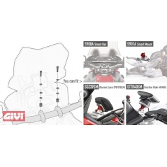 GIVI Parts Givi 03SKIT Specific kit to mount the Givi S900A Smart Bar or the Givi S901A Smart Mount | 03SKIT | givi_03SKIT | euronetbike-net
