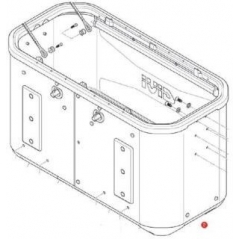 GIVI Parts GIVI Case Base For Dlm36, Left Side | ZDLM36ALFM | givi_ZDLM36ALFM | euronetbike-net