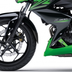 Pyramid Plastics parts Pyramid Plastics Kawasaki Z 300 Extenda Fenda Matte Black 2015> | 053444 | pyr_053444 | euronetbike-net