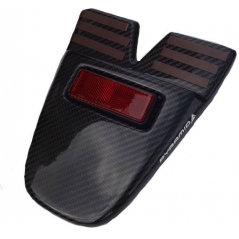 Pyramid Plastics parts Pyramid Plastics Pyramid Ductail Tour - Carbon - Rear Protection - Universal Fit | 08101A | pyr_08101A | euronetbike-net