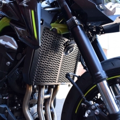 Pyramid Plastics parts Pyramid Plastics Kawasaki Z 900 Radiator Guard Matte Black 2017> | 523003A | pyr_523003A | euronetbike-net