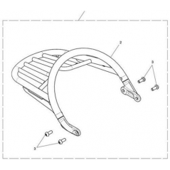 Triumph OEM Parts Triumph Grab Rail & Rack Black Triumph Genuine Part – World Of | T2308924 | tri_T2308924 | euronetbike-net