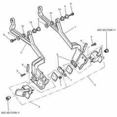Triumph OEM Parts Triumph Mounting rubber | T2350479 | tri_T2350479 | euronetbike-net