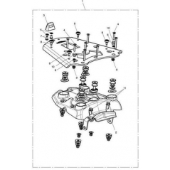 Triumph OEM Parts Triumph Locknut M6 x 1 | T2358907 | tri_T2358907 | euronetbike-net