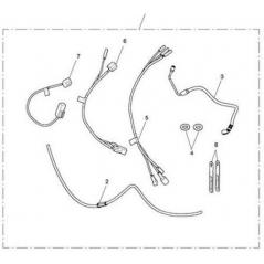 Triumph OEM Parts Triumph Harness Extension LH | T9630236 | tri_T9630236 | euronetbike-net