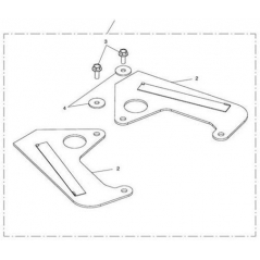 Triumph OEM Parts Triumph Tail Pack Mounting Harness | A9518081 | tri_A9518081 | euronetbike-net