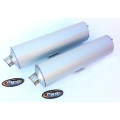 Marving Exhaust MARVING SUPERLINE COUPLE - ALUMINIUM | EU/AL/D748 | mvg_EU-AL-D748 | euronetbike-net