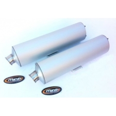 Marving Exhaust MARVING SUPERLINE COUPLE - ALUMINIUM | EU/AL/D998S | mvg_EU-AL-D998S | euronetbike-net