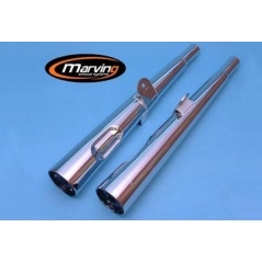 Marving Exhaust MARVING MARVI COUPLE - CHROMIUM | H/125/BC | mvg_H-125-BC | euronetbike-net