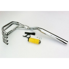 Marving Exhaust MARVING 4/1 RACING GROUP - CHROMIUM | H/20/BC | mvg_H-20-BC | euronetbike-net