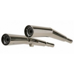 Marving Exhaust MARVING MASTER COPPIA - CHROMIUM | K/2005/BC | mvg_K-2005-BC | euronetbike-net