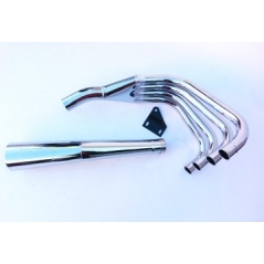 Marving Exhaust MARVING 4/1 MASTER GROUP - CHROMIUM | S/3502/BC | mvg_S-3502-BC | euronetbike-net