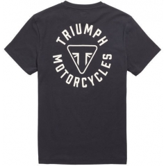 Triumph OEM Parts Triumph NEWLYN T-SHIRT JET BLACK XS | MTSS21028_XS | tri_MTSS21028_XS | euronetbike-net