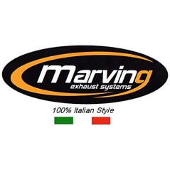 Marving Exhaust MARVING SUPERLINE SINGLE - ALUMINIUM | EU/ALKO/63 | mvg_EU-ALKO-63 | euronetbike-net