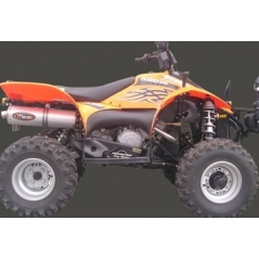 Marving Exhaust MARVING QUAD ATV LINE SINGLE - ALUMINIUM | EU/AL/P85 | mvg_EU-AL-P85 | euronetbike-net