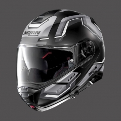 Nolan Nolan Modular Helmet N100.5 Upwind N-com Black Grey Matt, XXS | N150005220579 | nol_N150005220579 | euronetbike-net