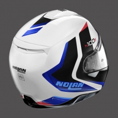 Nolan Nolan Modular Helmet N100.5 Hilltop N-com Blue Metal White, XXS | N150005630499 | nol_N150005630499 | euronetbike-net